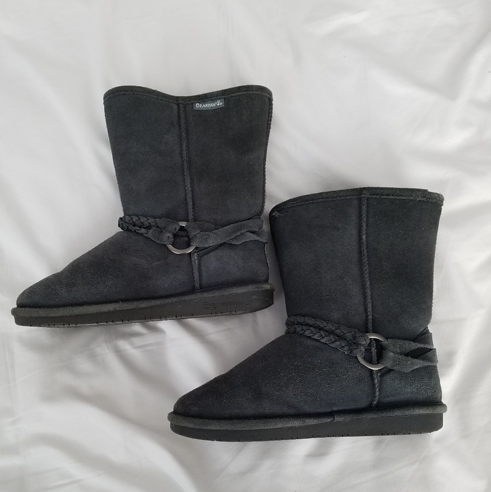 Bearpaw "Uggs-like" Boots - gray suede